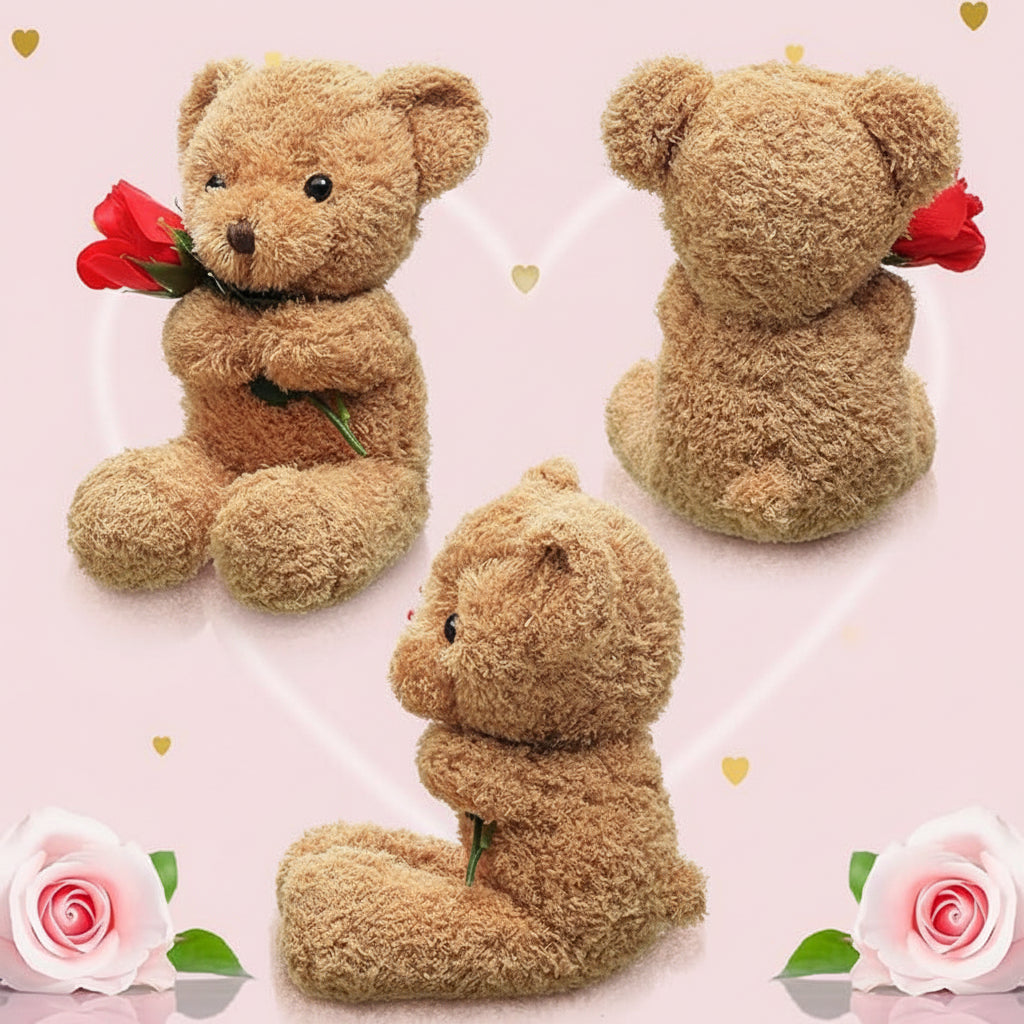 Urso de Peluche Roos Presente Querido para o Dia dos Namorados