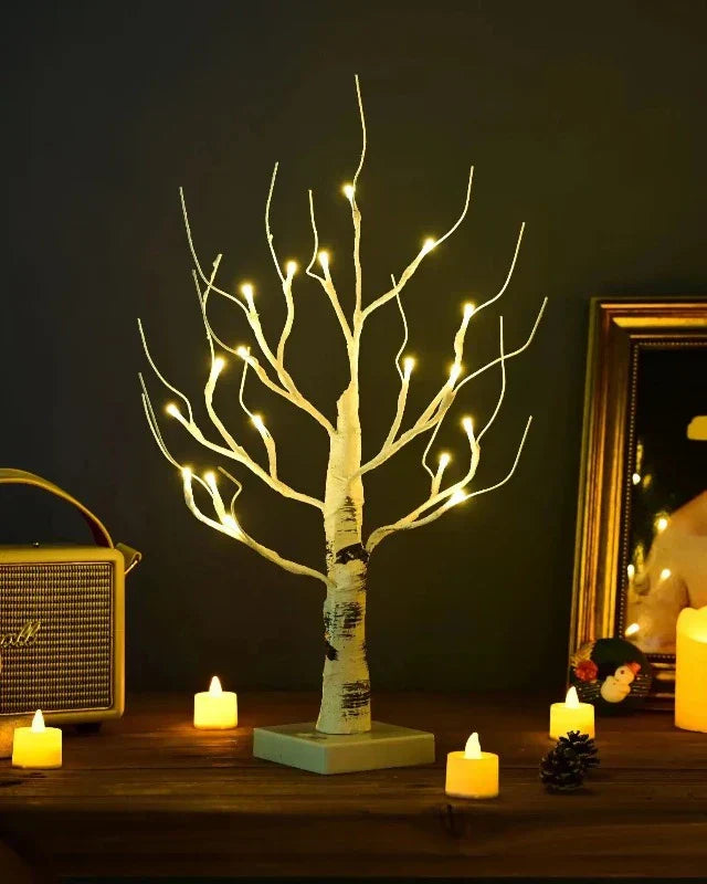 LumiTree - LED Light Tree Table Decoration, Warm White Lighting