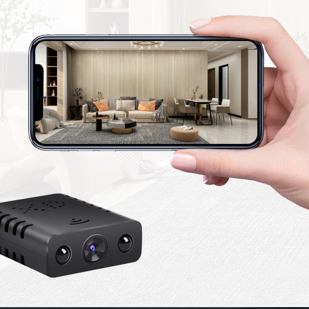 Telecamera Sicurezza Mini HD Rilevamento Movimento Compatta