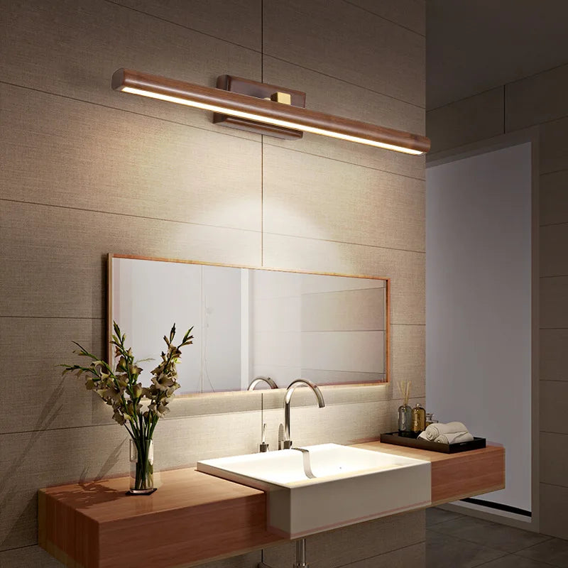 LumiMystic - Wall Lamp made of Walnut Wood