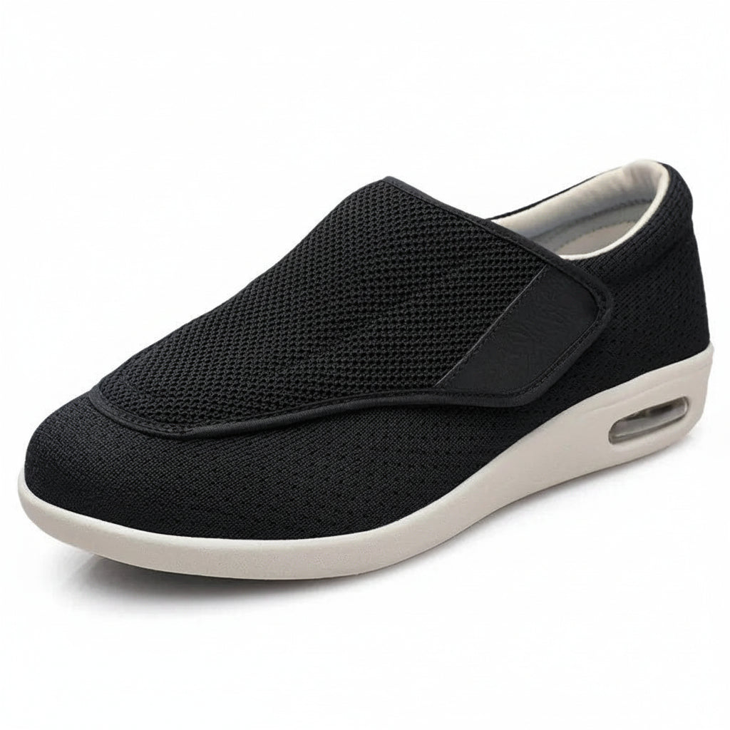 Wide Comfort Shoes Painful Feet Adjustable Fit