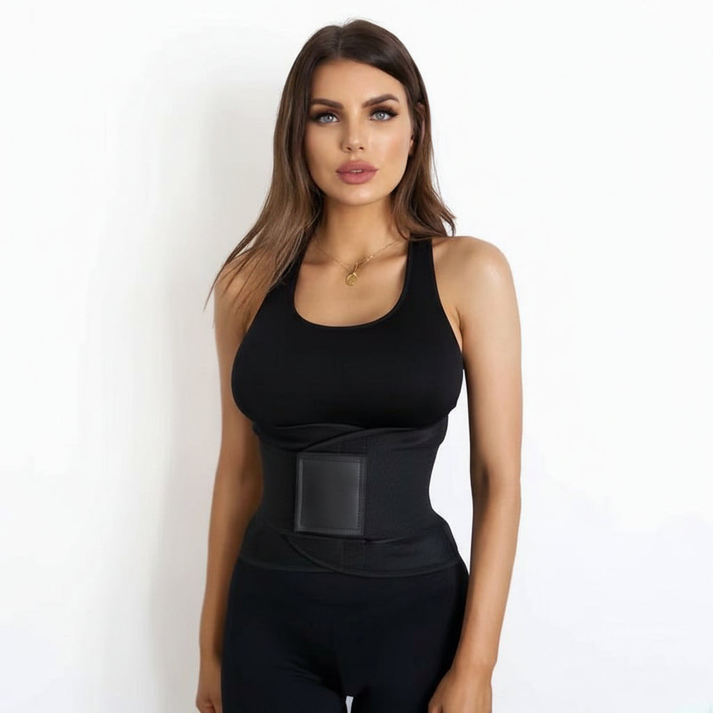 Fascia Modellante Donne Stampa Leopardo Fitness