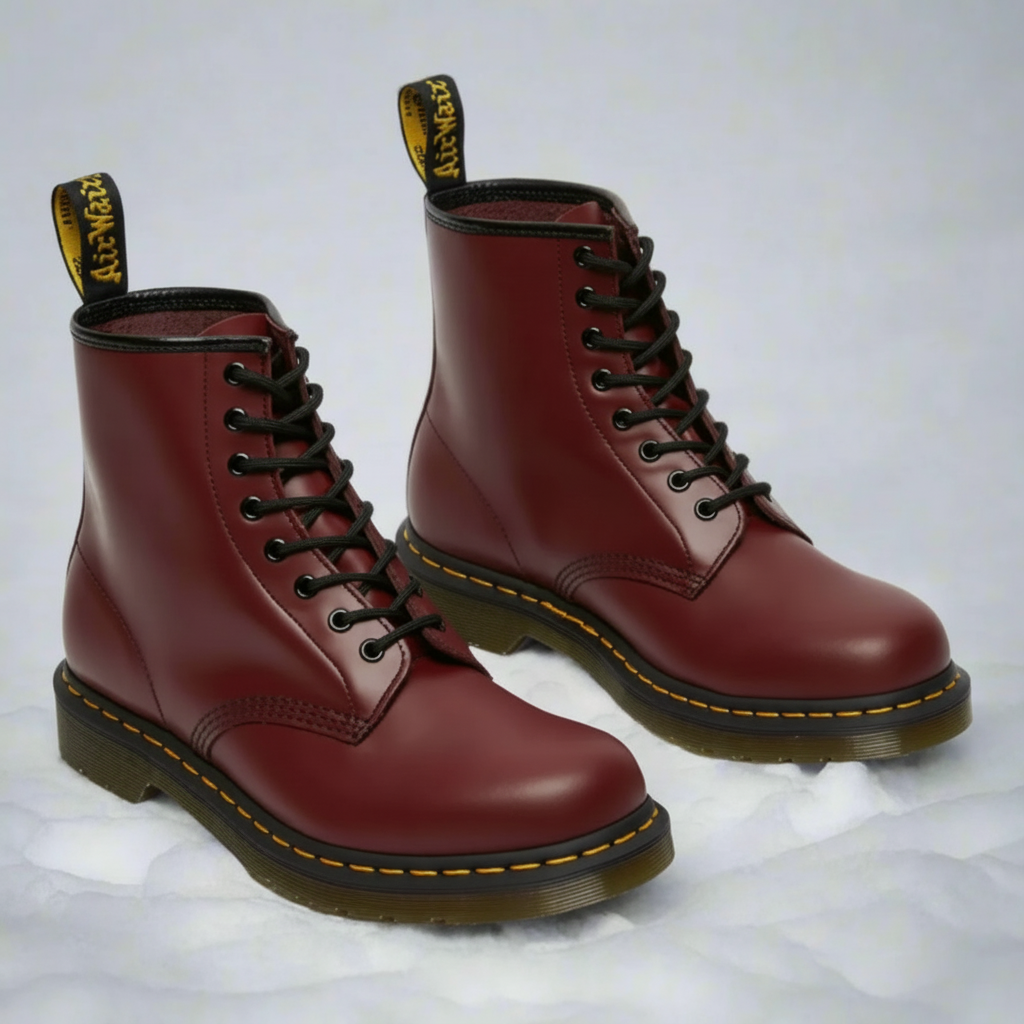Men's Leather Hiking Boots Waterproof Outdoor Shoes - Image 4