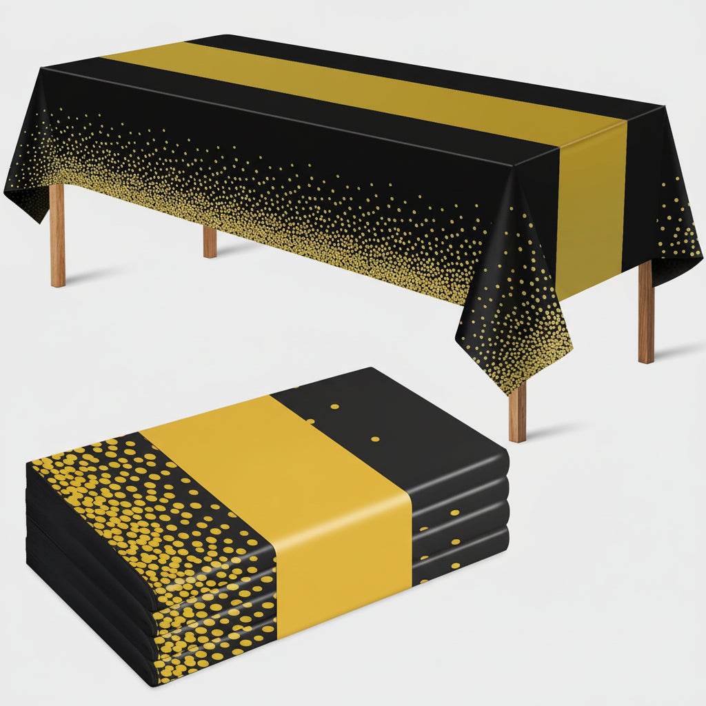 Disposable Plastic Tablecloth Party Event
