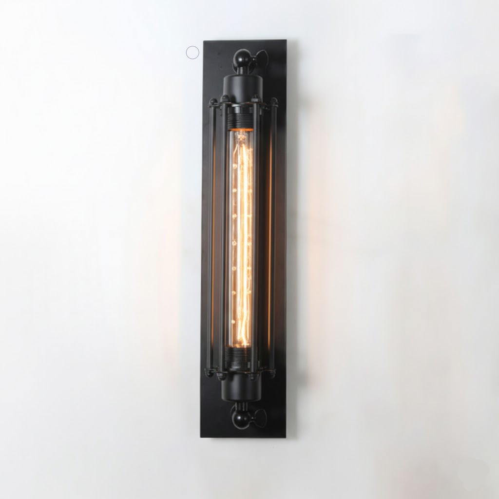 Arandela Parede Industrial Vintage Metal LED