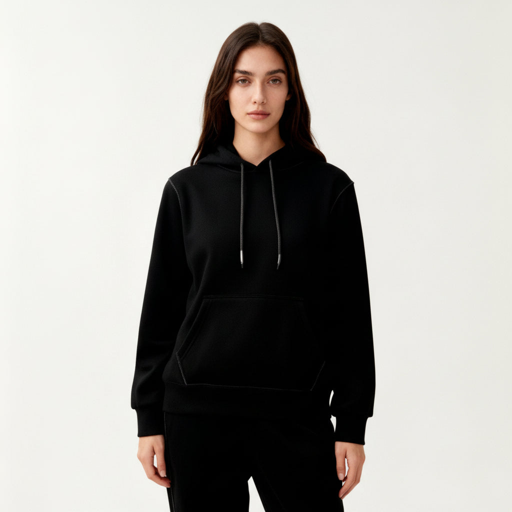 Trainingspak Dames Luxe Oversized Hoodie Joggingbroek Set