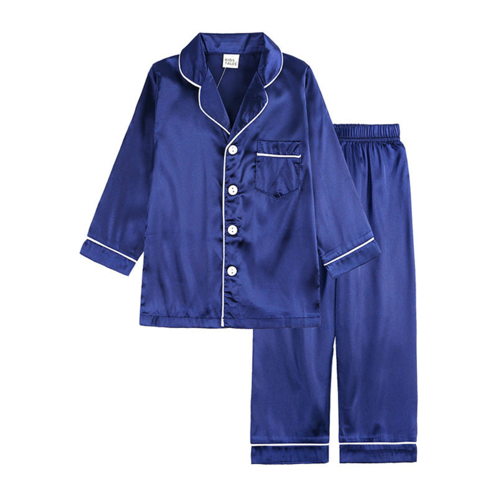 Silk Kids Pajama Set Pure Mulberry Comfort - Image 2