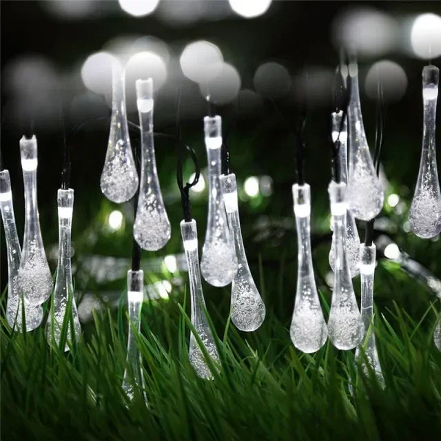 SolarGlow - Flower String Lights