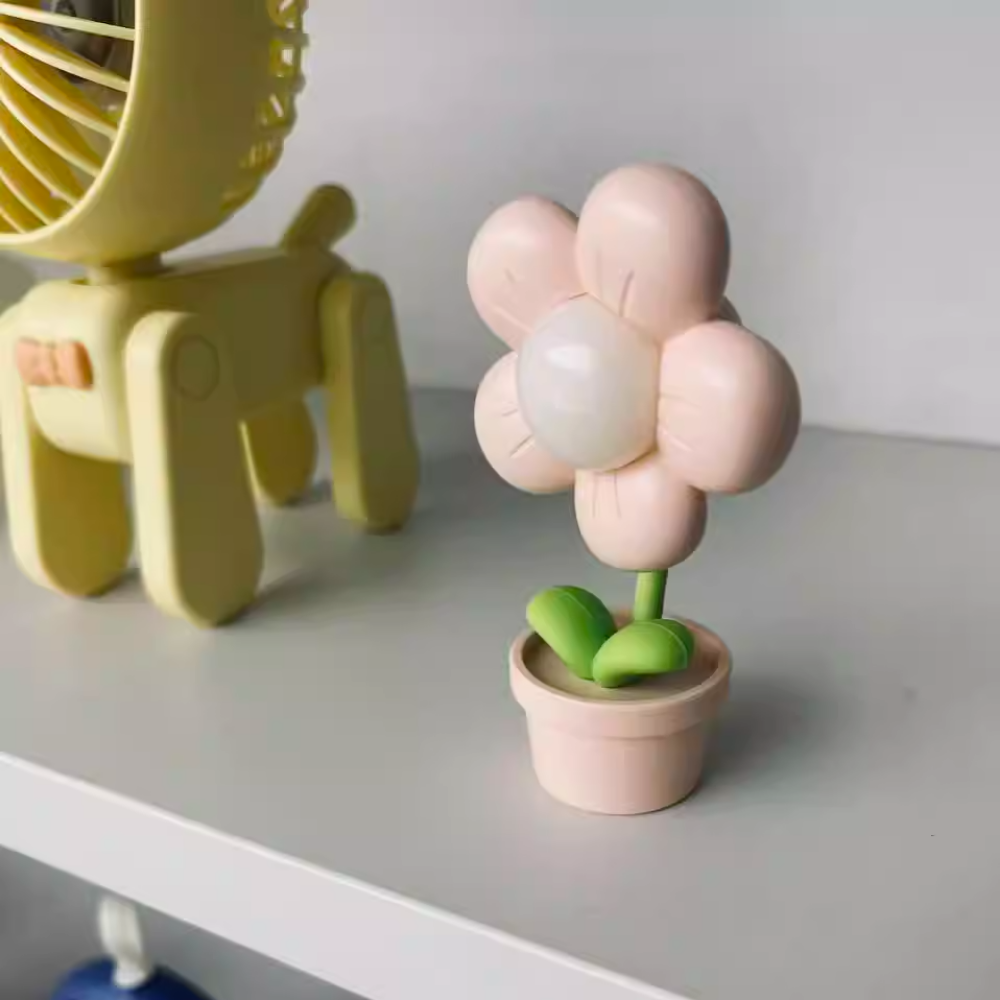 Table lamp LED Flower Plastic Decorative Night Light