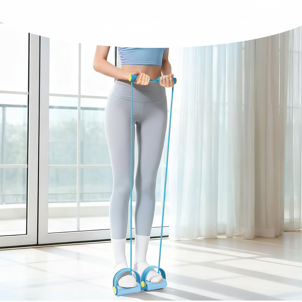 Fascia Fitness Pedali Resistenza Allenamento Completo Corpo Casa