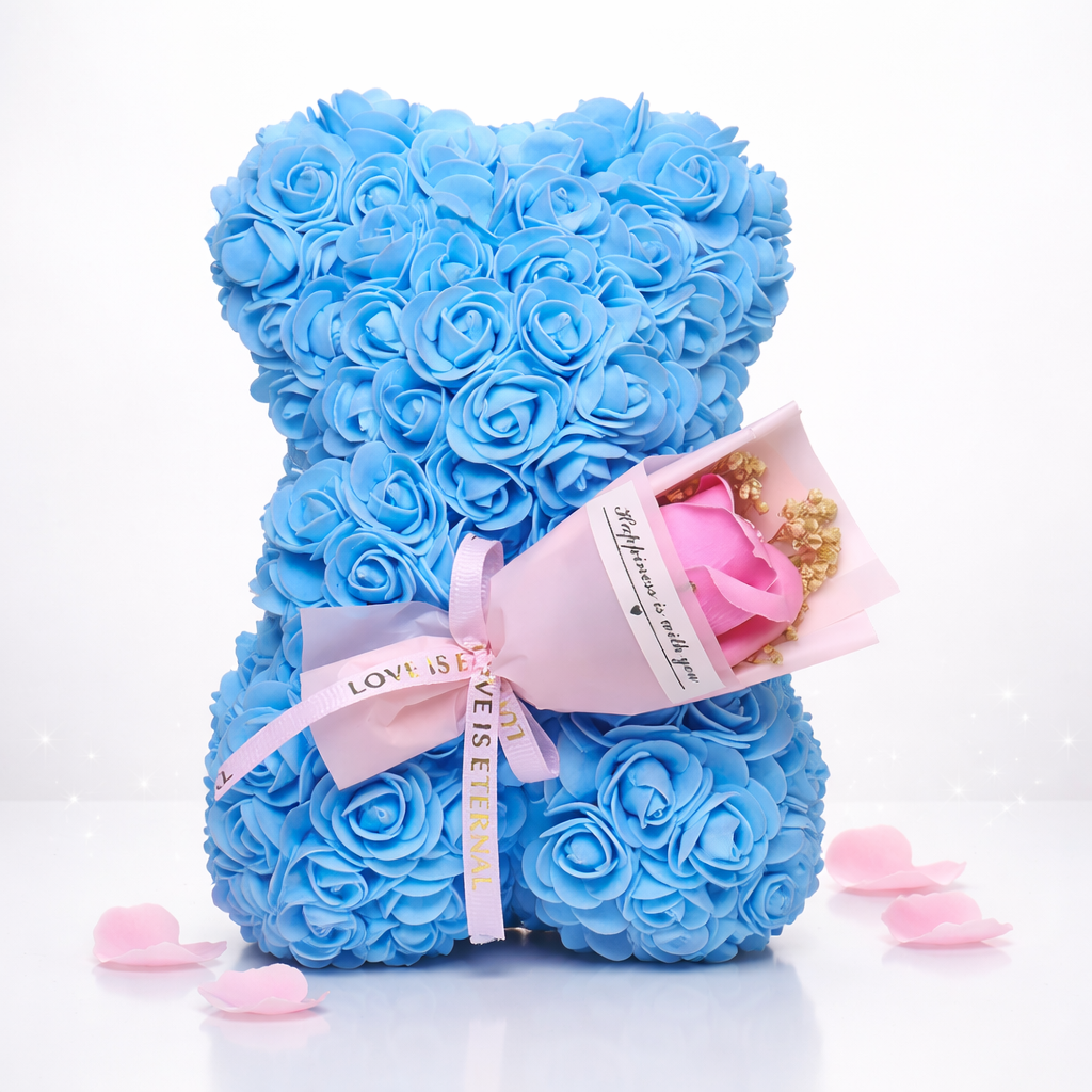 Red Roses Bear Perfect Valentine's Day Gift