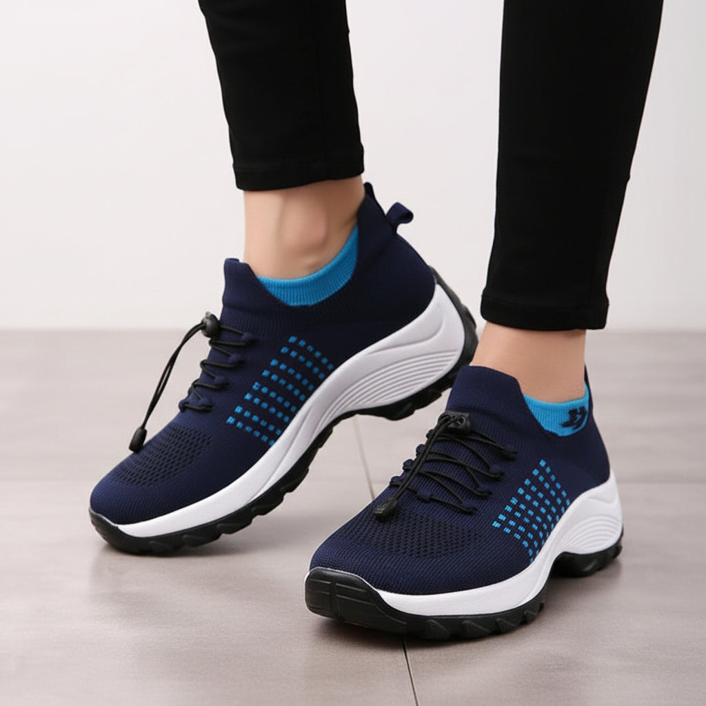 Womens Orthopedic Breathable Comfort Fit Sneakers Sports Shoes