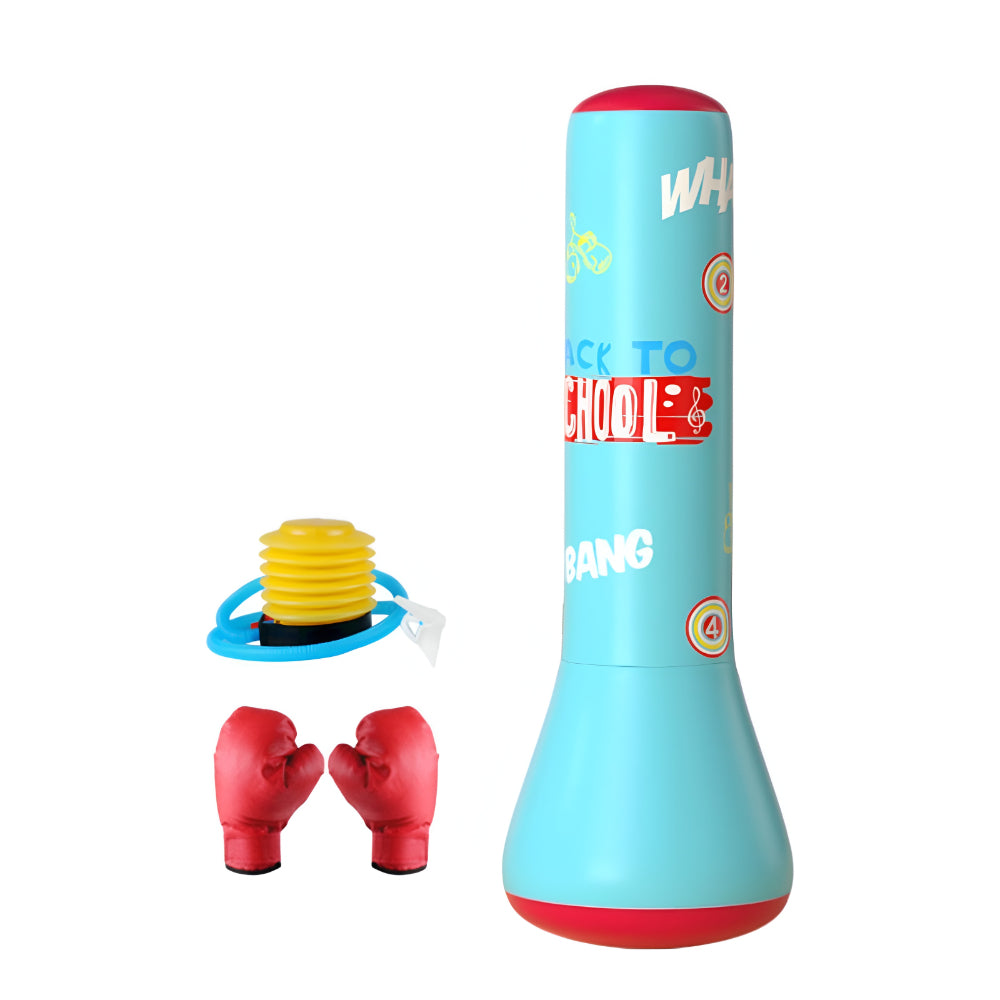 Punching Bag Kids Inflatable Boxing Training Toy Freestanding