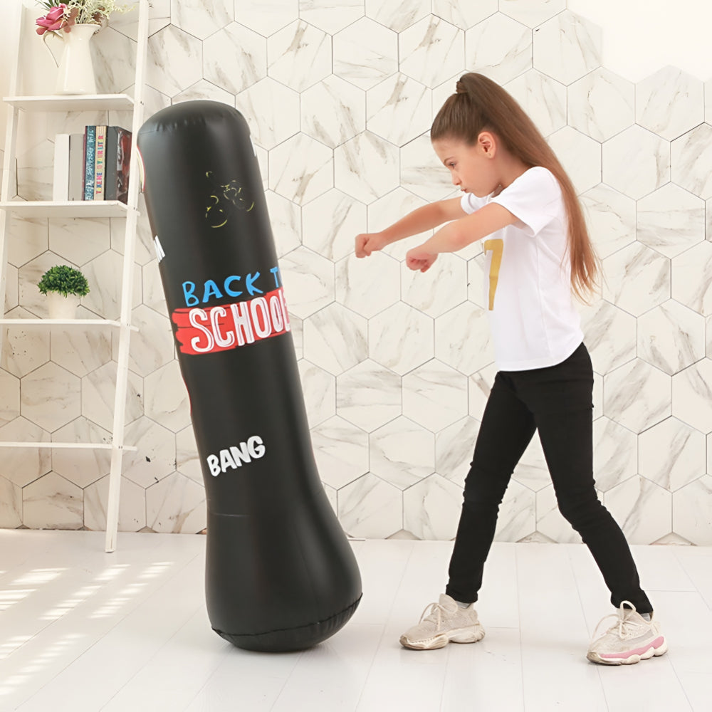 Punching Bag Kids Inflatable Boxing Training Toy Freestanding