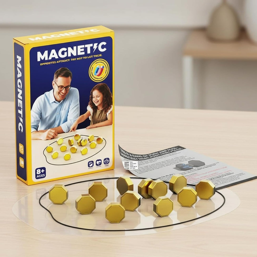 Gioco Tavolo Strategia Magnetico Portatile Famiglia Bambini