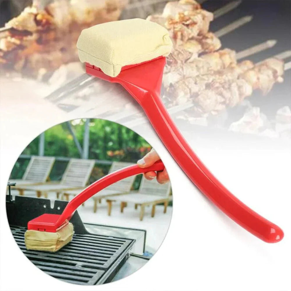 Grill Brush Steam Brush-Free Long Handle Safe Cleaning