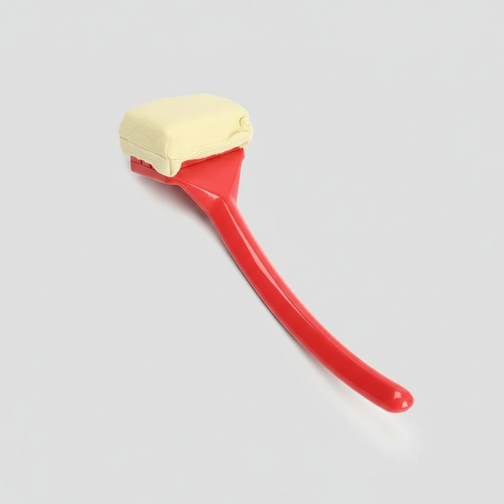 Bristle-Free Grill Steam Cleaner Long Handle BBQ Cleaning Tool 1