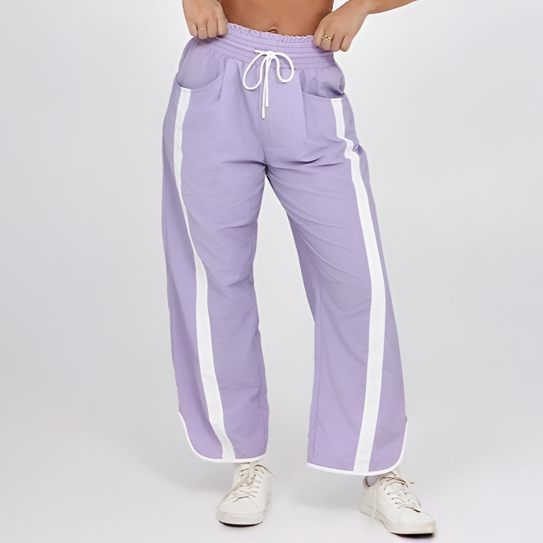 Women's Walking Pants Wide Leg Jogging Pants Casual Drawstring