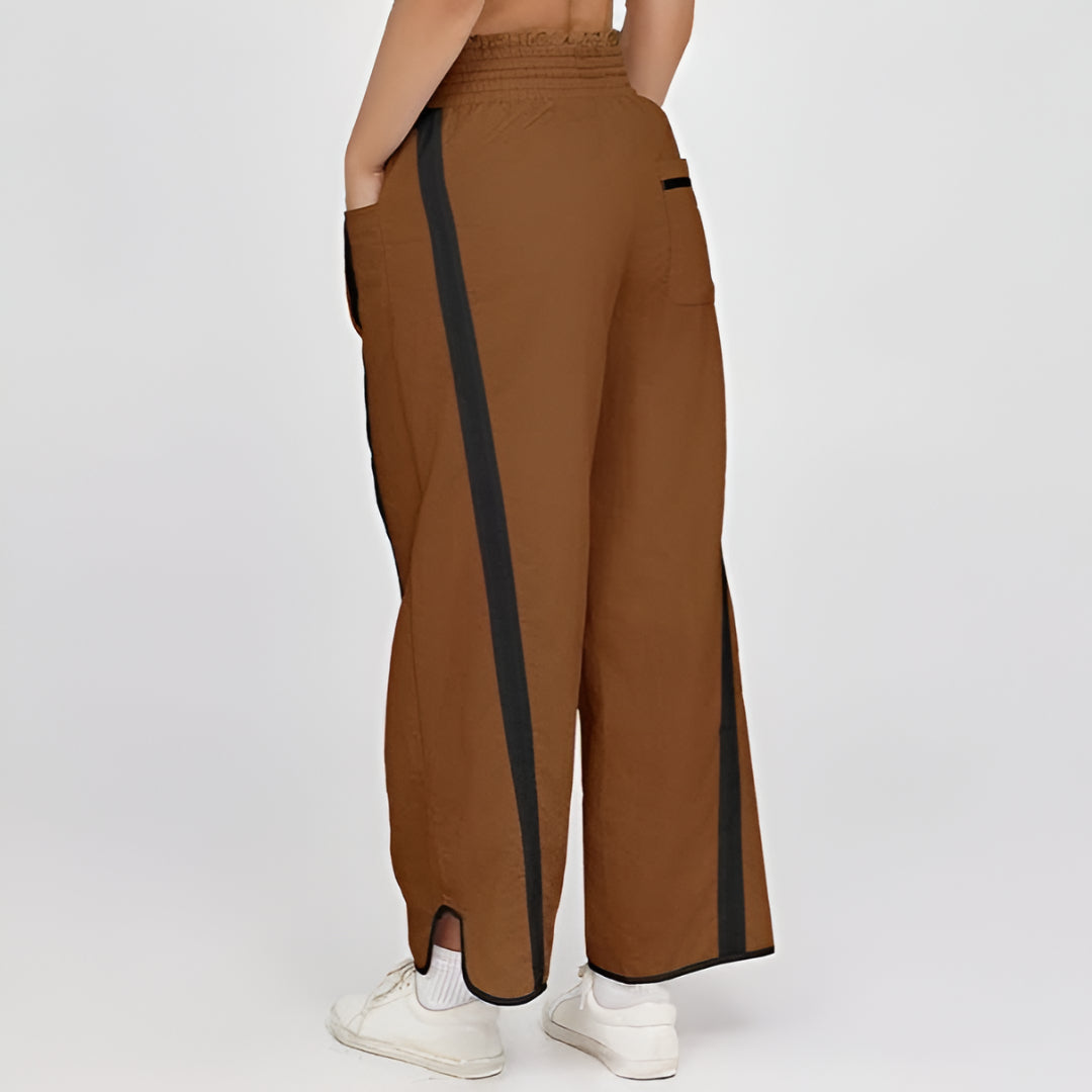 Women's Walking Pants Wide Leg Jogging Pants Casual Drawstring