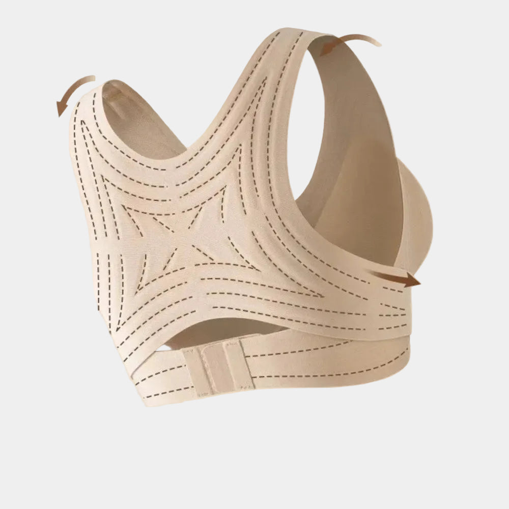 Comfortable Sports Bra Adjustable Strap Support Good Posture