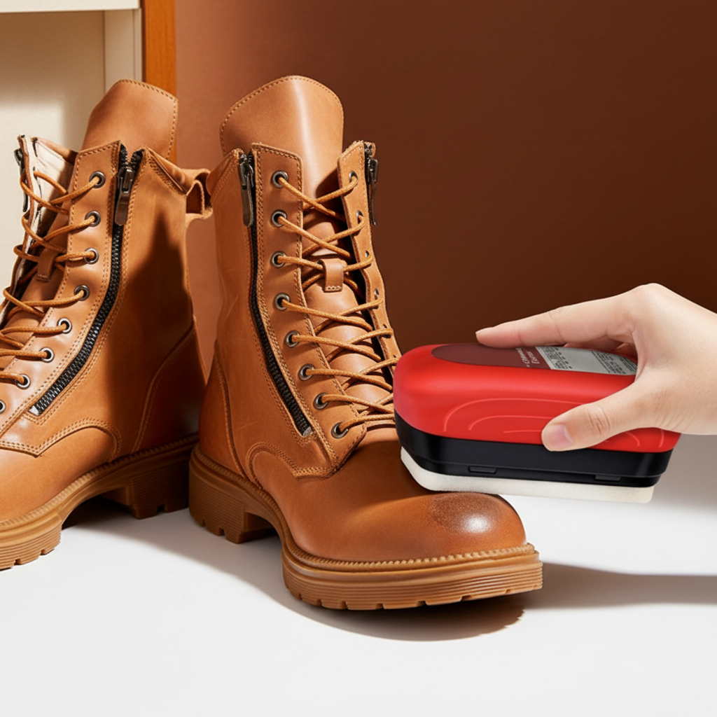 Spazzola Pulizia Leer Cura Della Pelle Riparazione Graffi Auto Scarpe