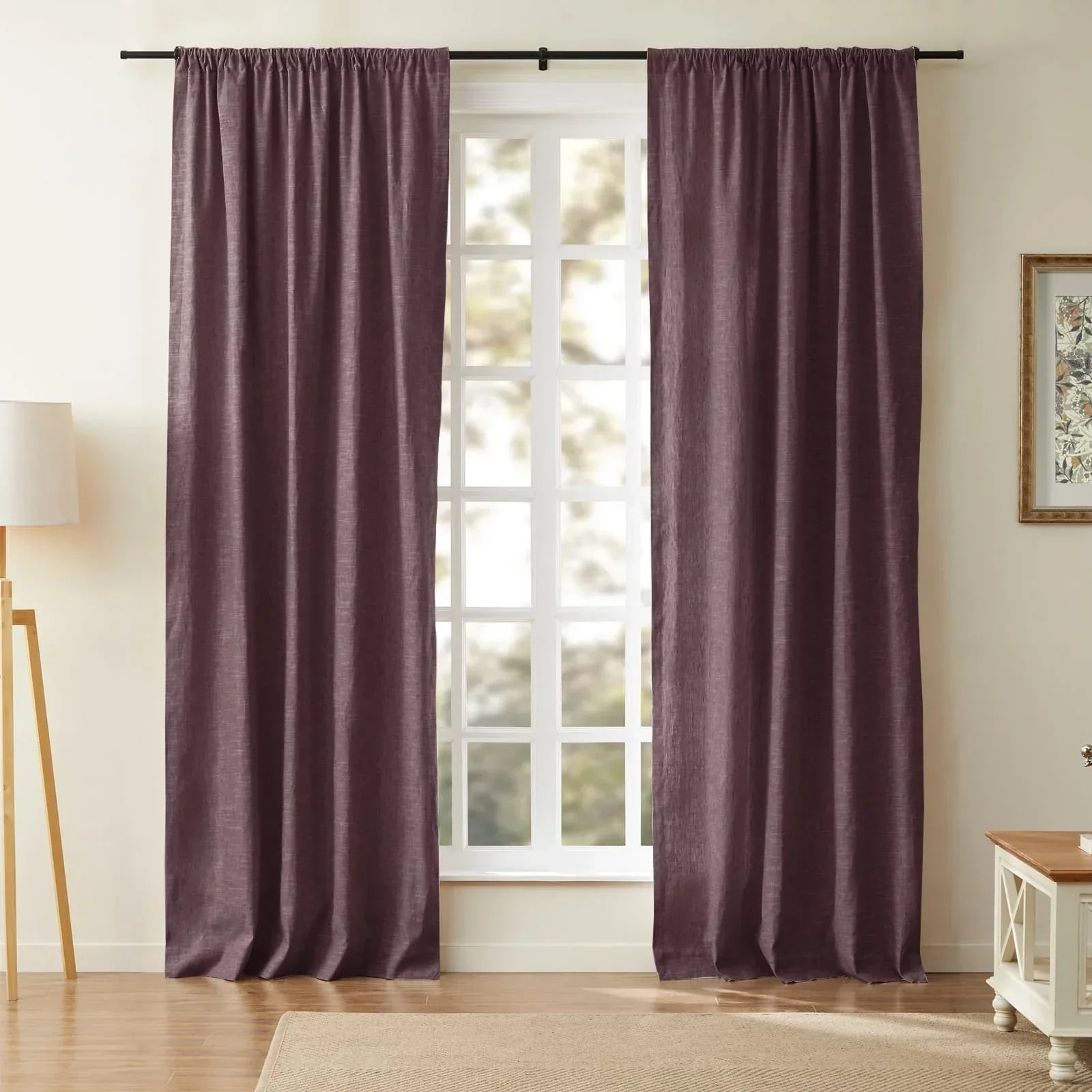 Aira - Tenda in Lino e Cotone con Tessuto Superiore Morbido