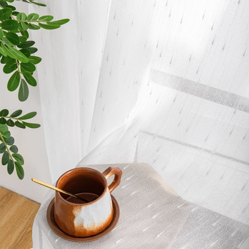 Cara - Cortinados Semi-transparentes com Ilhós Regentextuur