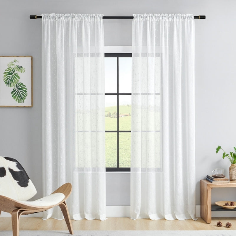 Cara - Cortinados Semi-transparentes com Ilhós Regentextuur