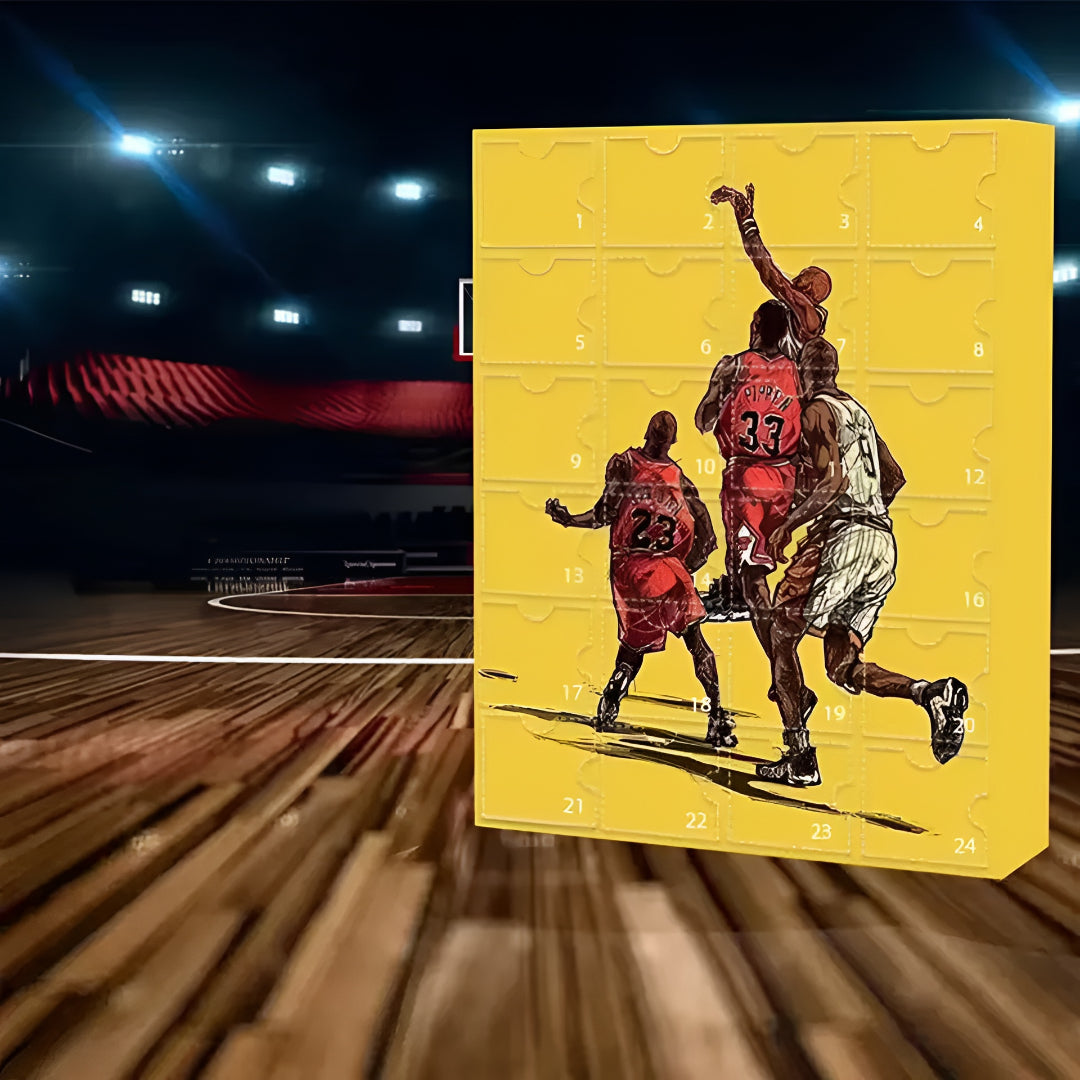 Calendario Avvento Basket Regalo Sport Collezione