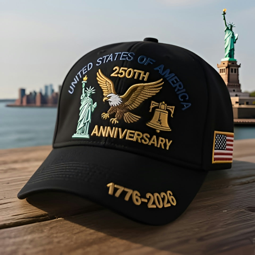 Cappello commemorativo patriottico stile vintage evento celebrativo