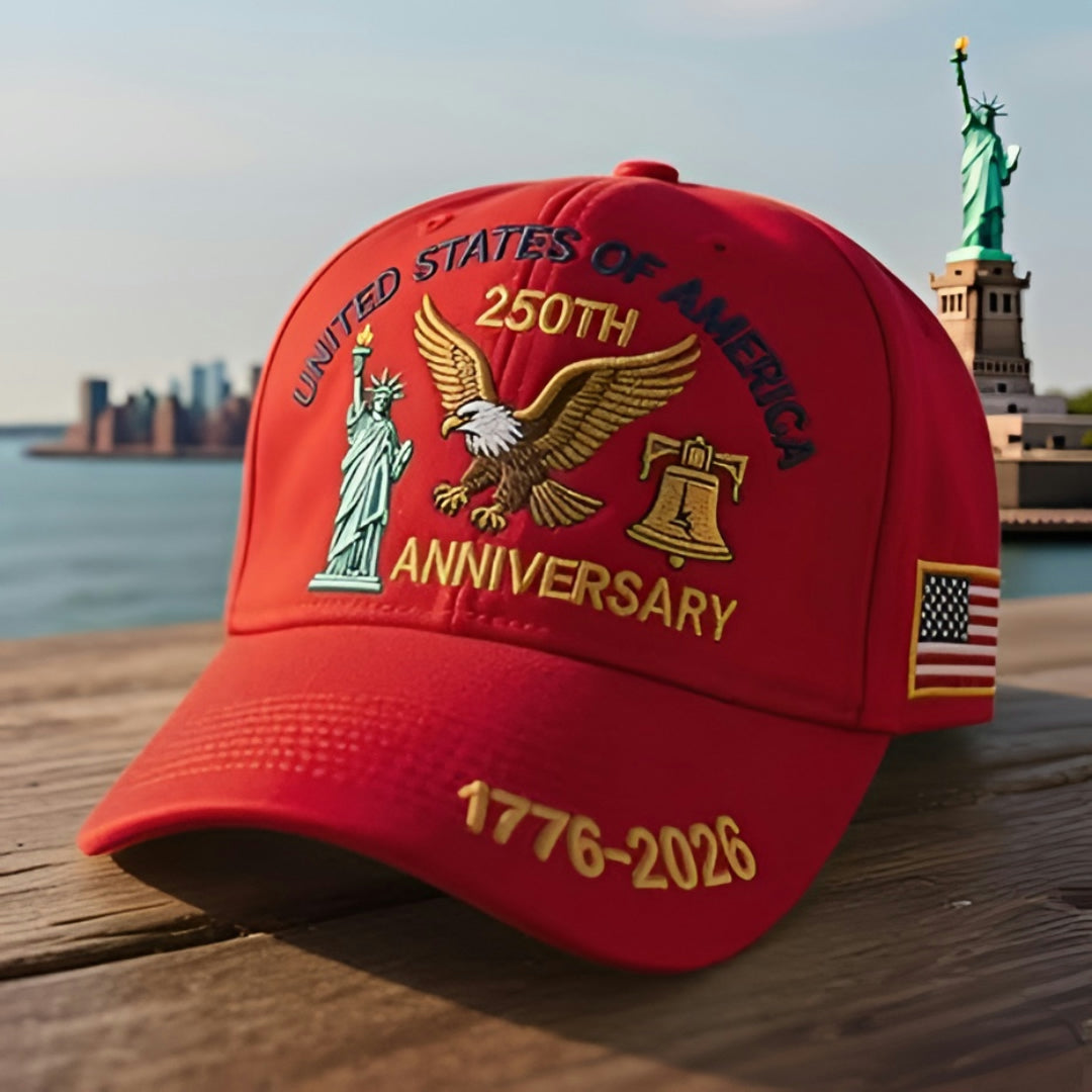 Cappello commemorativo patriottico stile vintage evento celebrativo