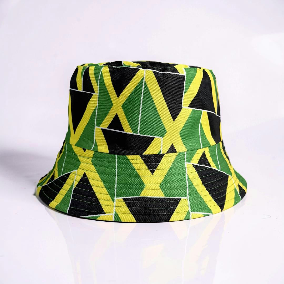 Reversible World Fisherman Hat with Flag