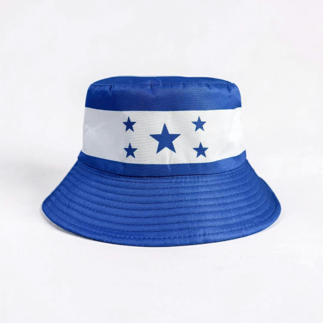 Reversible World Fisherman Hat with Flag