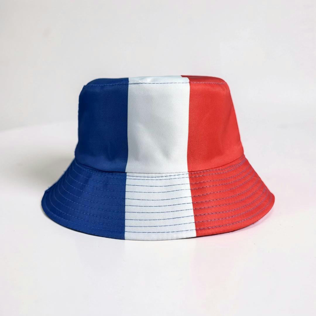 Reversible World Fisherman Hat with Flag