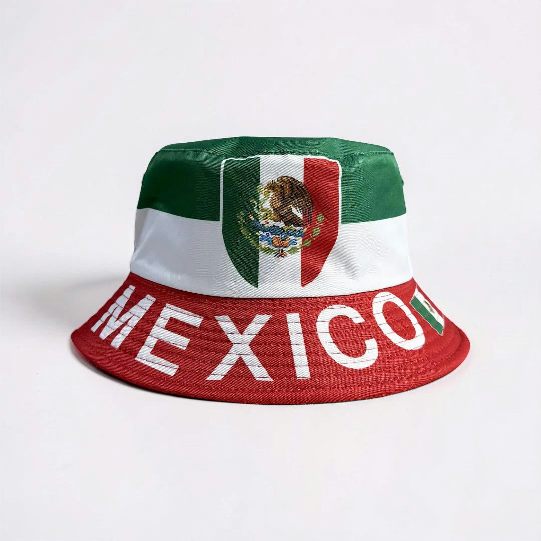 Reversible World Fisherman Hat with Flag