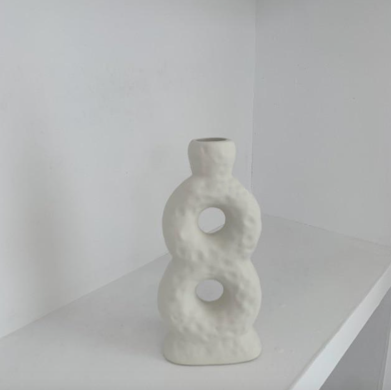 Portacandele Ceramico Cerchio