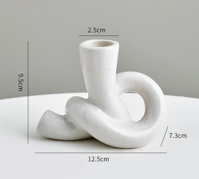 Candelabro Moderno Torcido Lyra