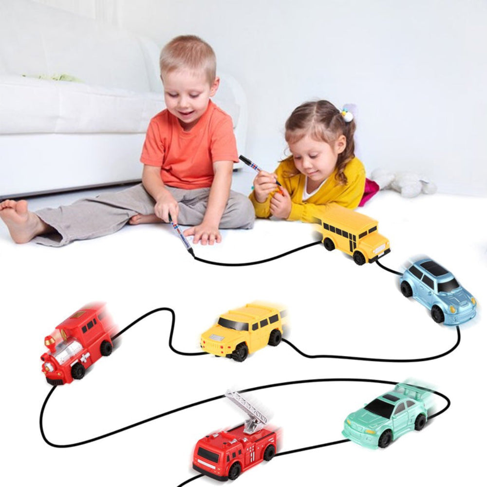 Toy Car Line Following Interactive Educational ABS Toy
