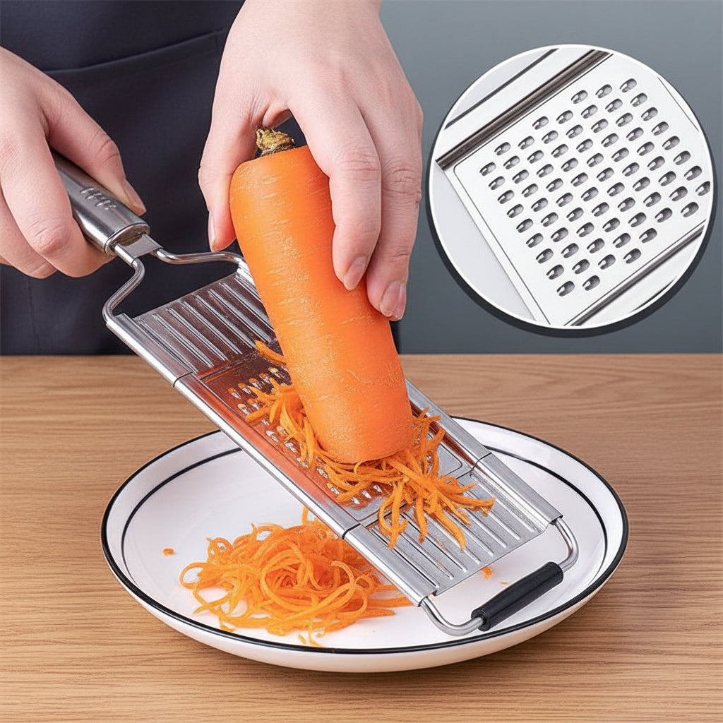 Vegetable Cutter Stainless Steel Multifunctional Cutting Grater Peeler