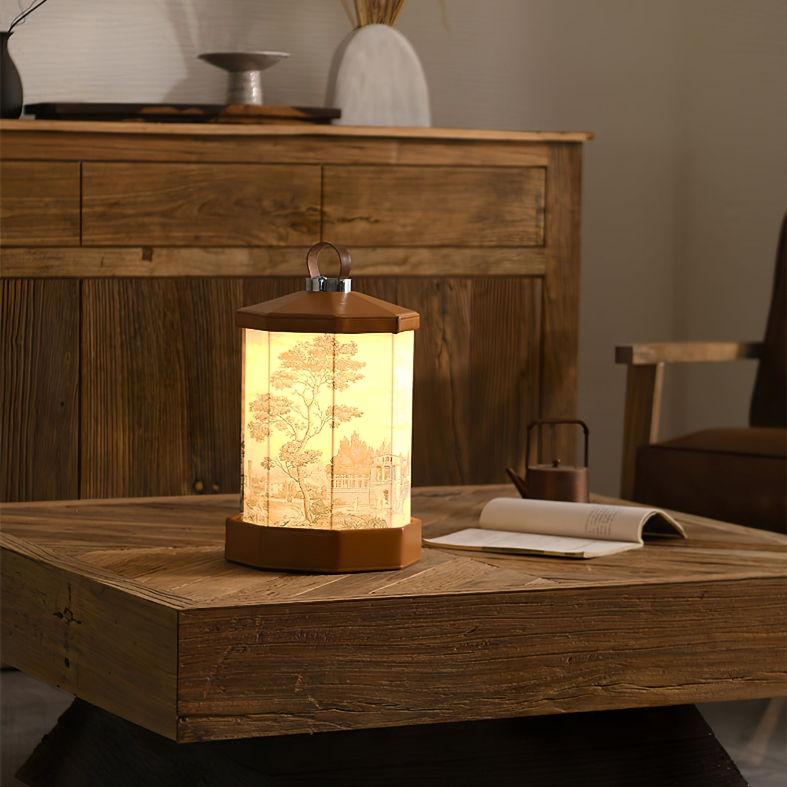 LumiCharge - Wireless Table Lamp with Rechargeable Battery