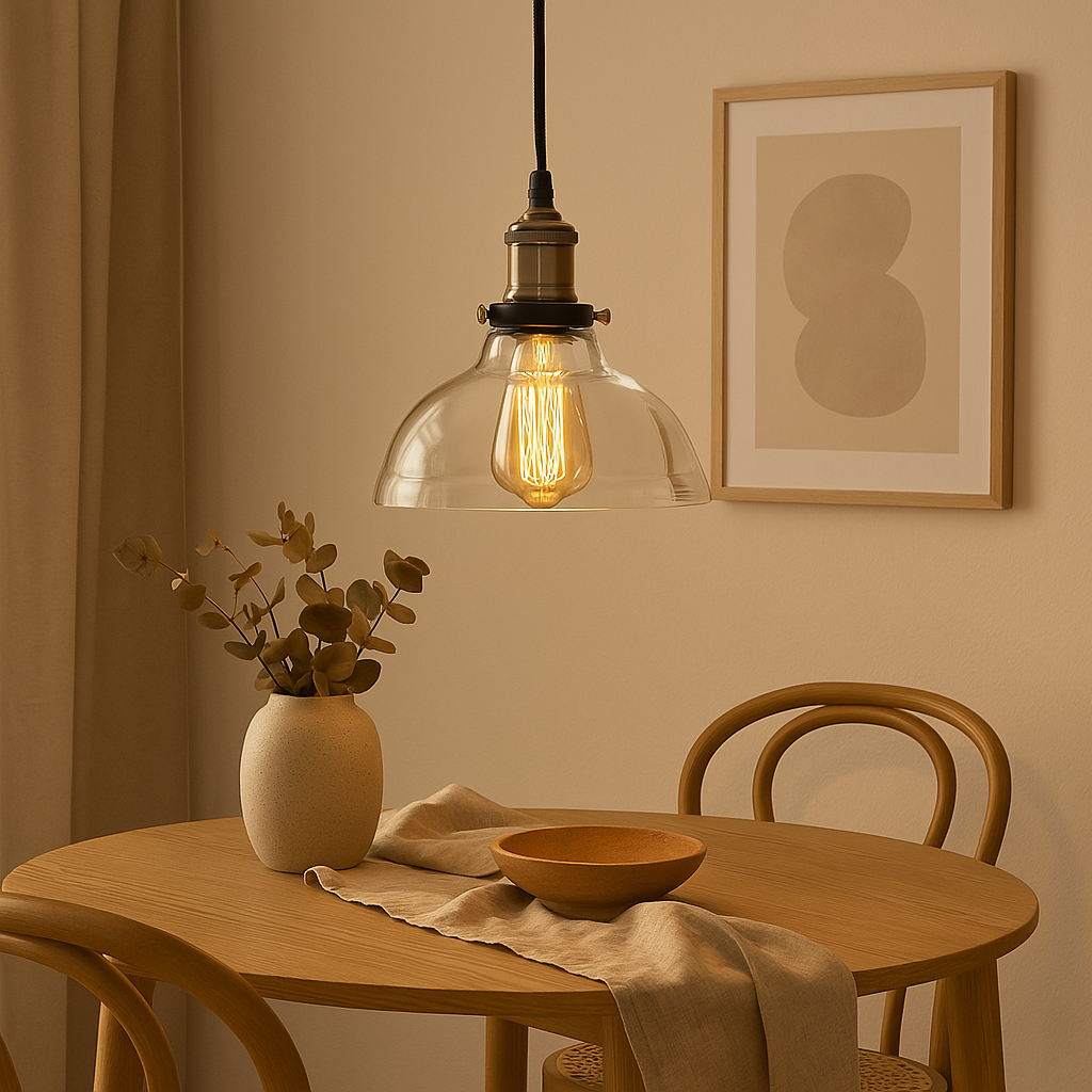 LichtAura - Lampada a sospensione classica scandinava