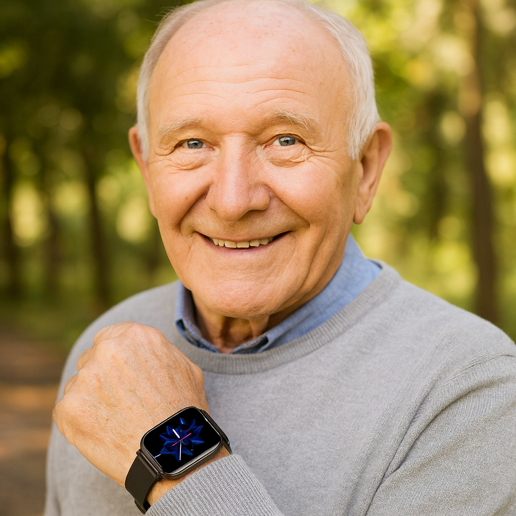 Smartwatch Health Tracker Heart Rate Function Daily Use