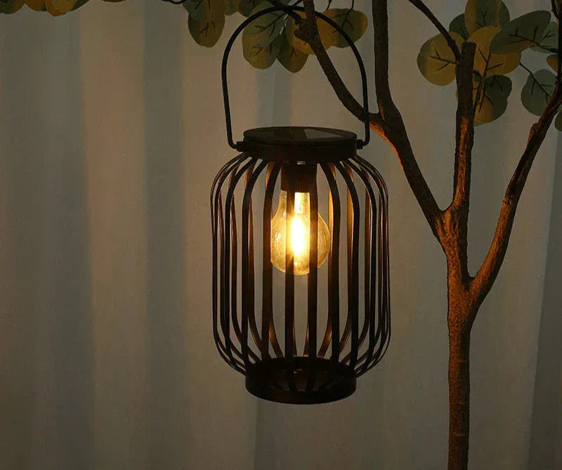 SolarGlow - Chinese Stijl Zonne-Lantaarns – LED Tuinverlichting voor Buiten