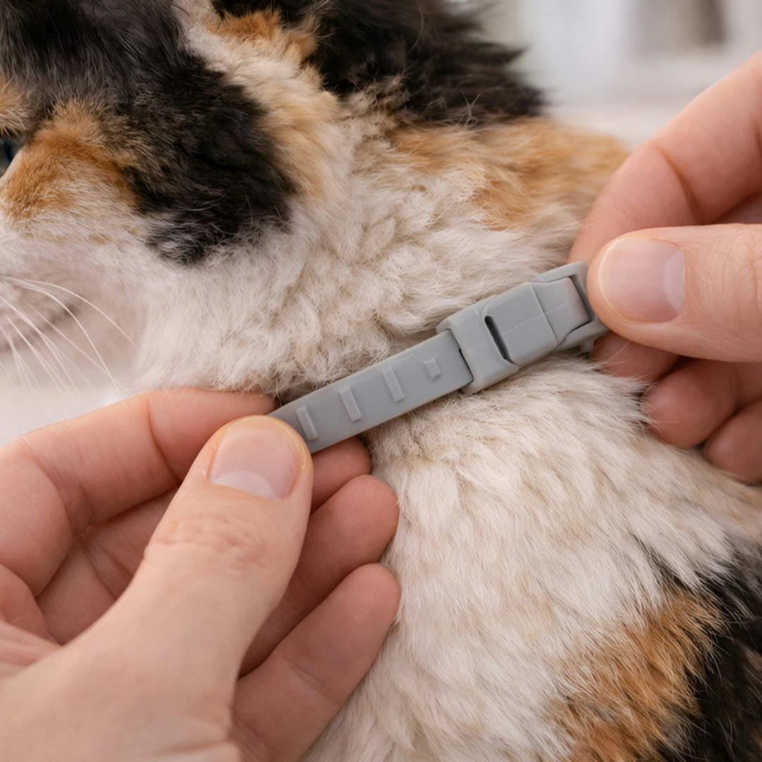 Collare Antipulci Cani Gatti Protezione Parassiti Durata Prolungata