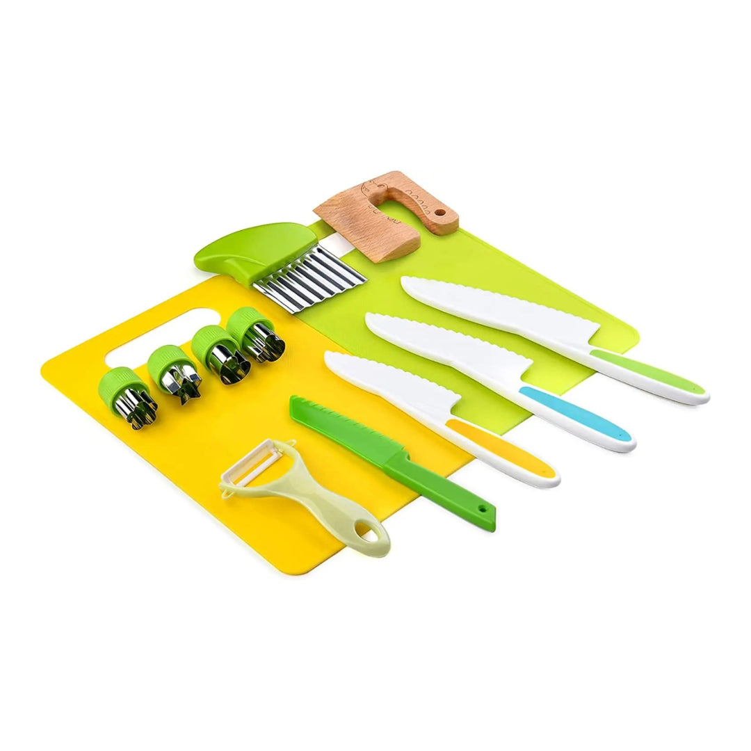 Coltelli Cucina Bambini Set Tagliere Pelapatate