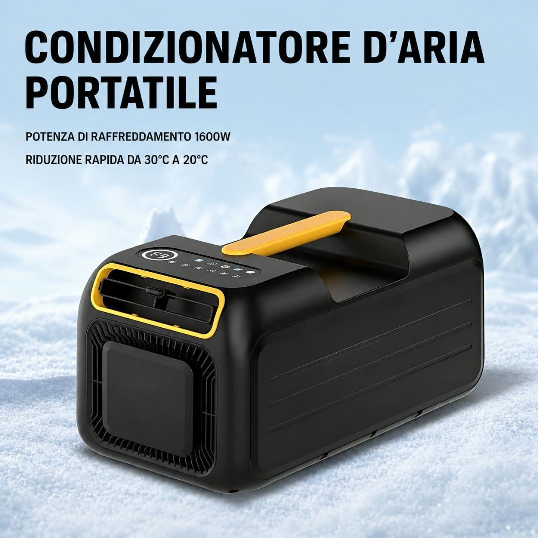 Condizionatore portatile per campeggio con raffreddamento 220V