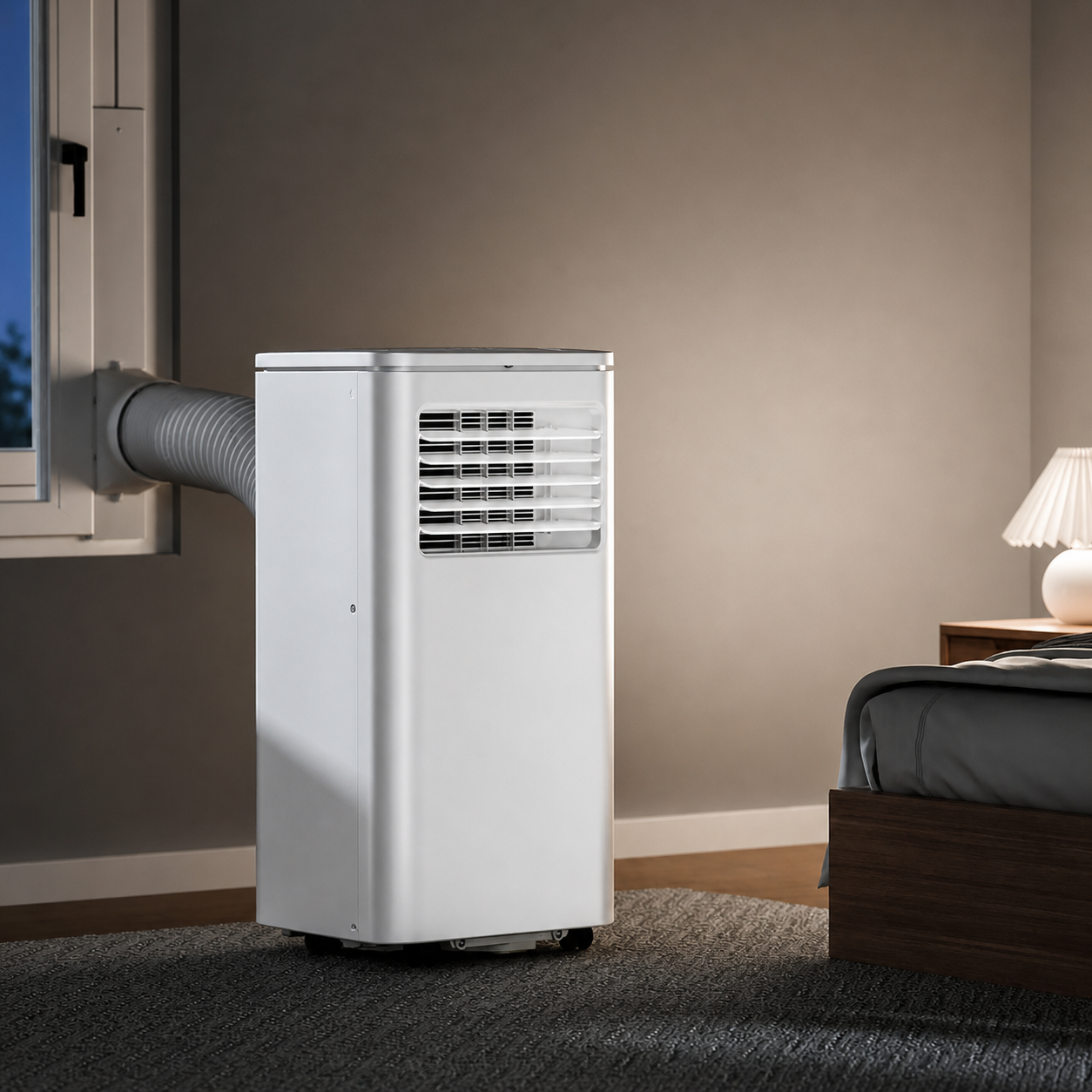 Ar Condicionado Portátil Climatizador Desumidificador Temporizador