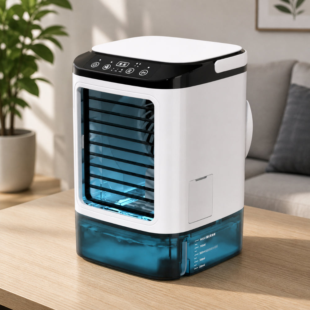 Ar Condicionado Portátil, Arrefecedor e Humidificador para Casa