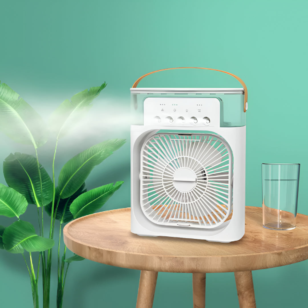 Ventilatore Nebulizzatore Portatile Raffreddatore Compatto Mobile