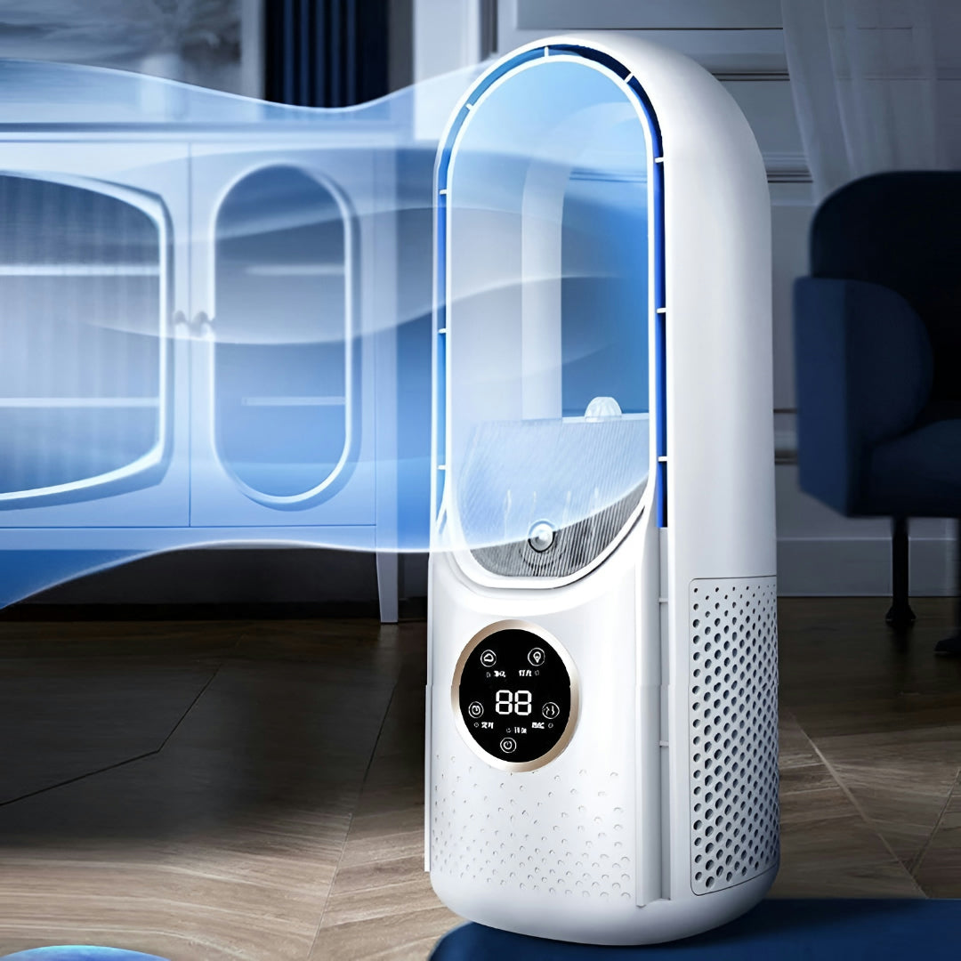 Ar Condicionado Portátil Mini Silencioso Sem Hélices para Uso Doméstico e Escritório